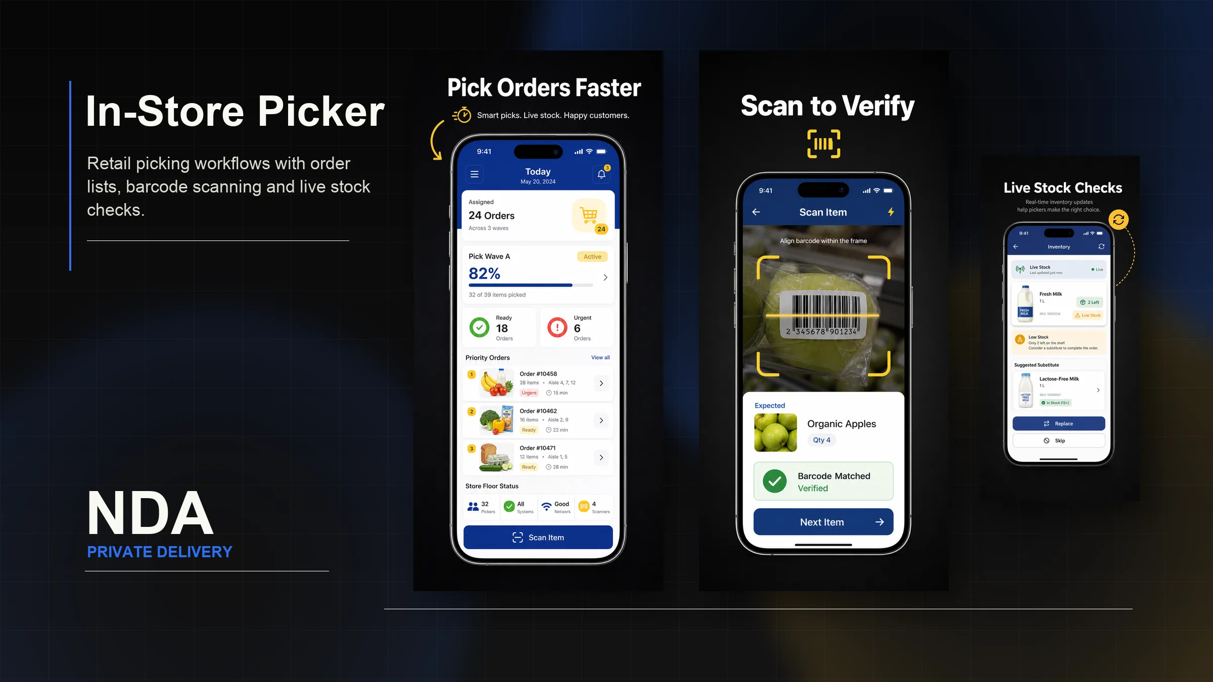 In-Store Picker portfolio banner