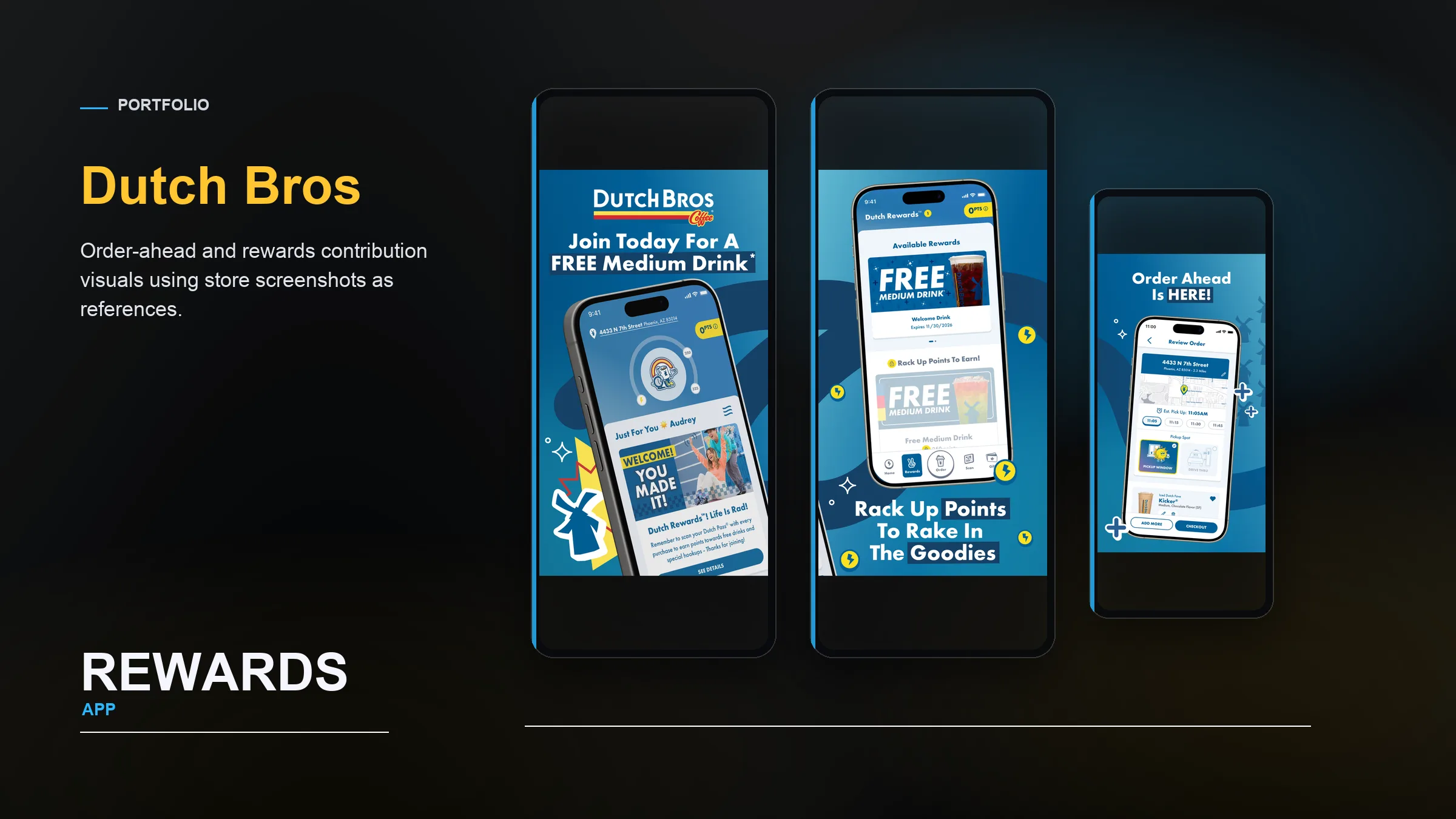 Dutch Bros portfolio banner